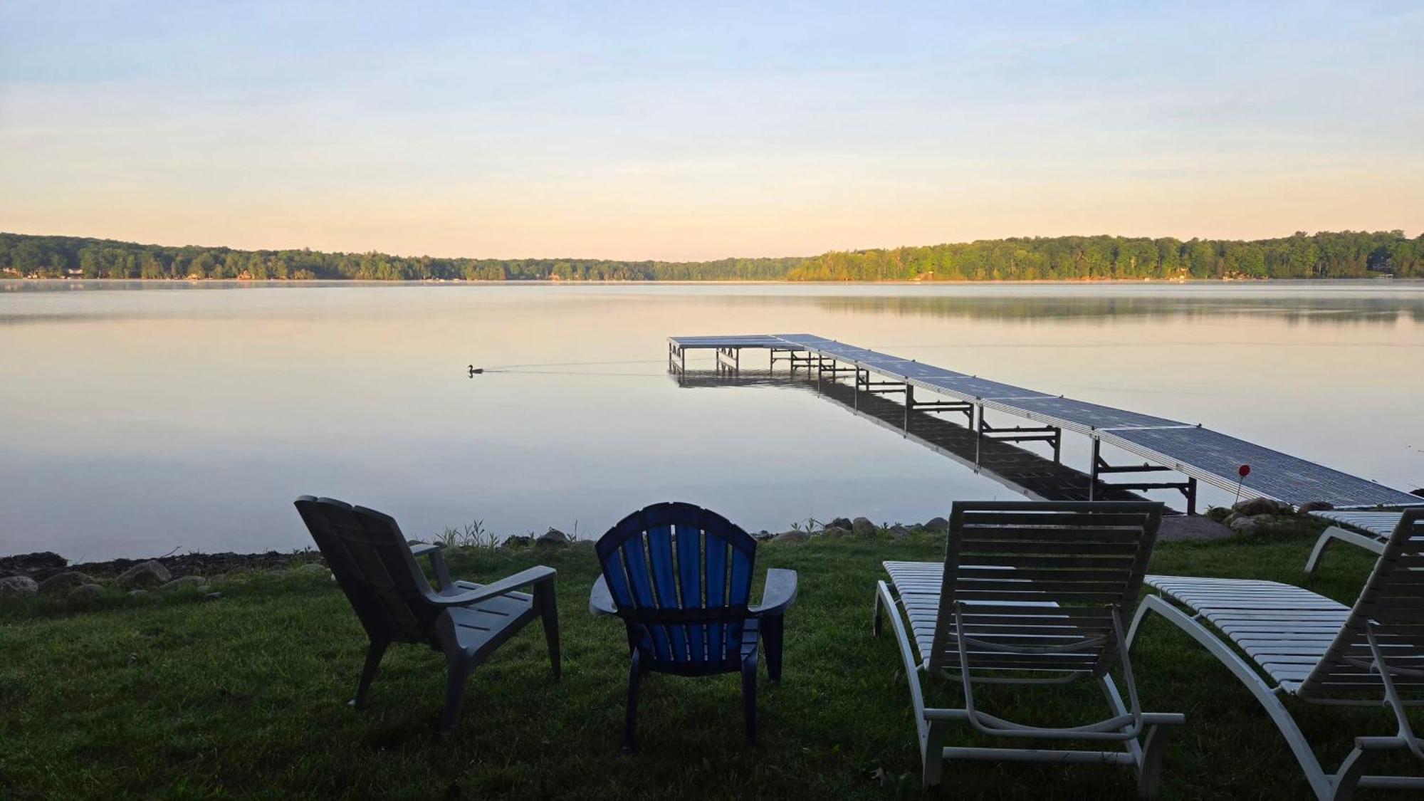 Cozy Lakeside 3Bdr Moose Lodge Lake Ann 2831 المظهر الخارجي الصورة